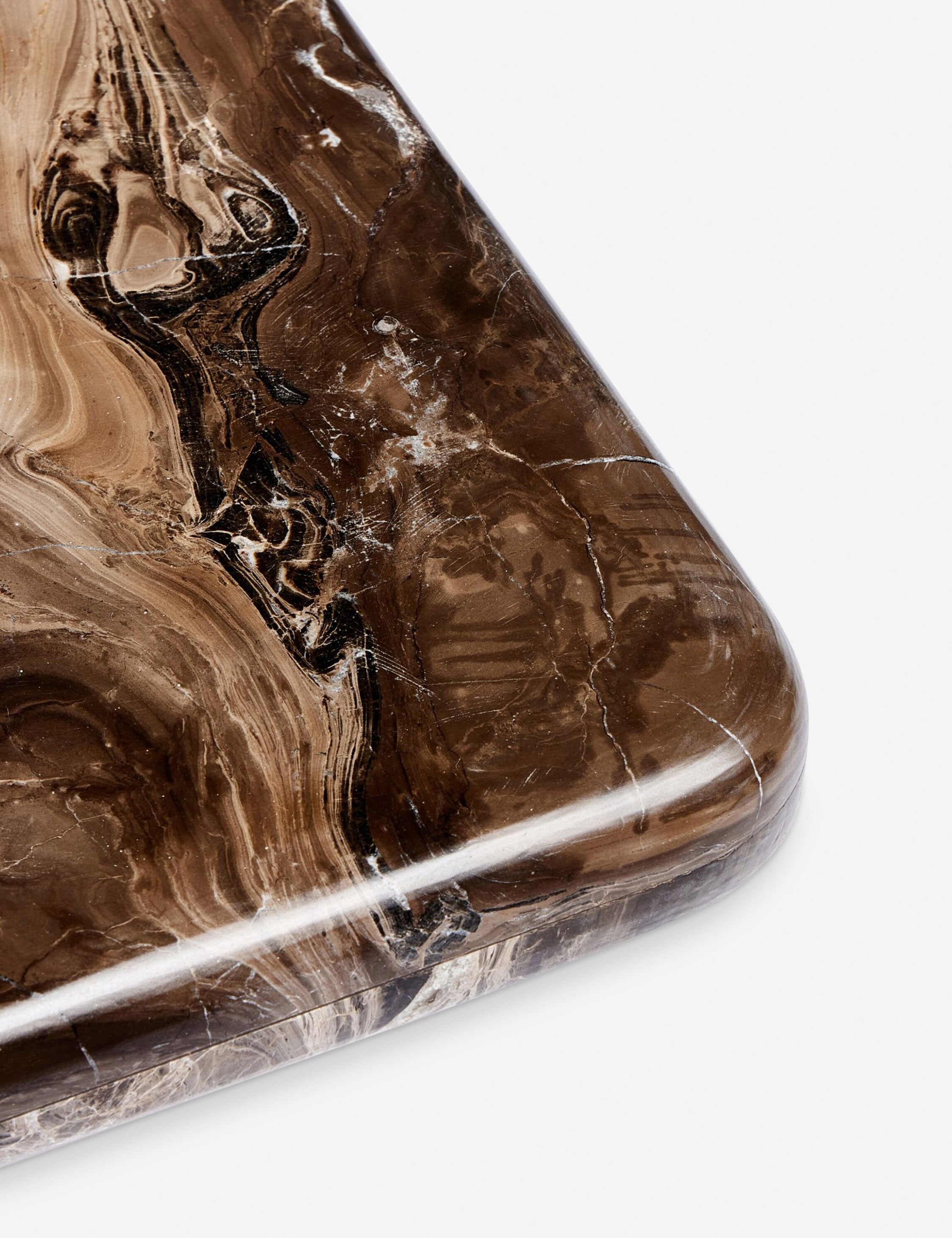 Natural Marble Stone Catchall - Brown - Image 5
