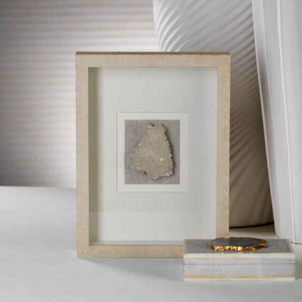 Natural Framed Crystal Wall Art