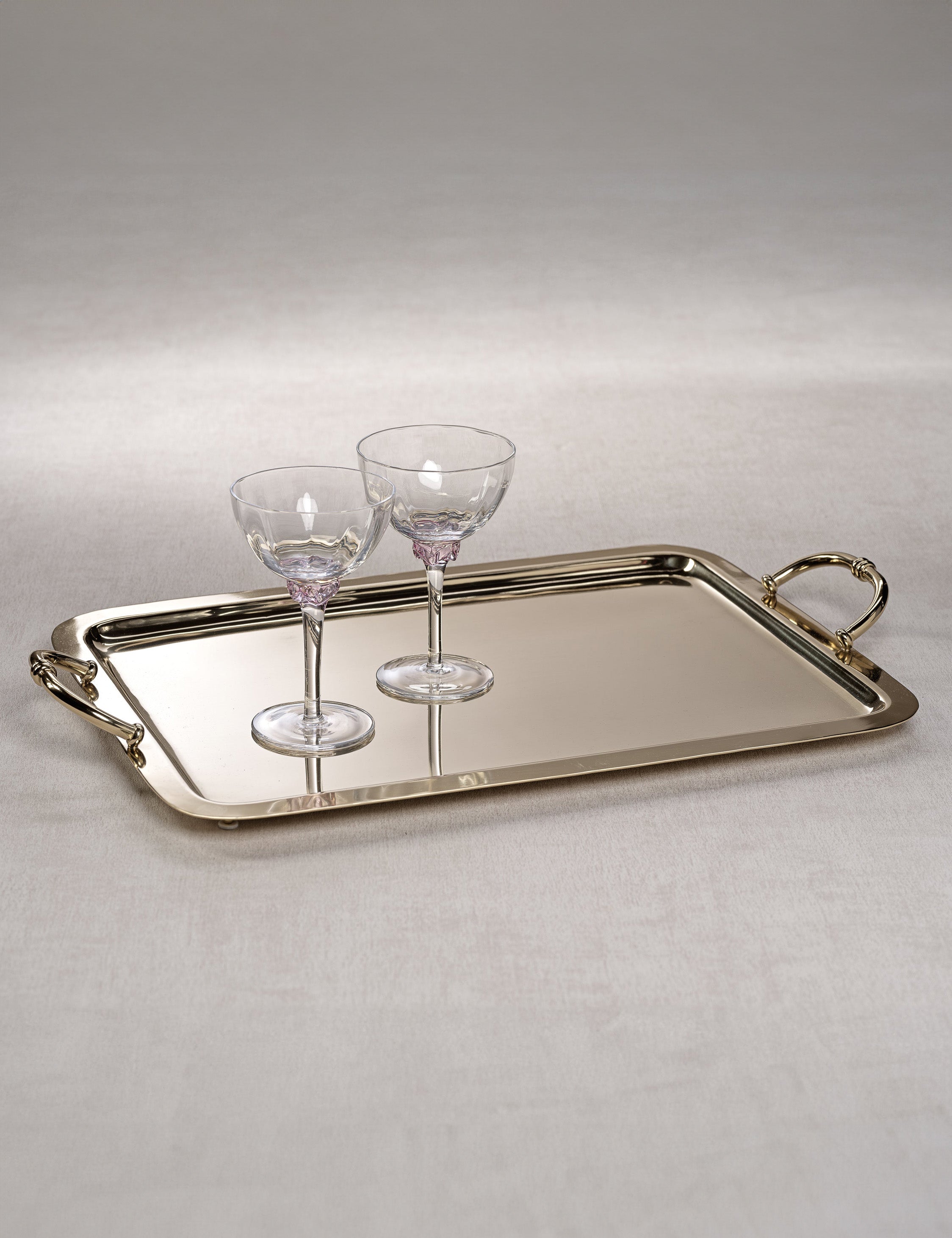 Gold Steel Tray - Gold - Image 9